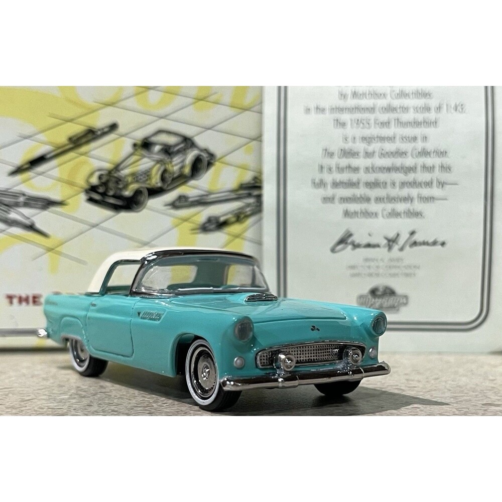Vintage Matchbox Collectibles Oldies but Goodies 1955 Ford Thunderbird 1:43